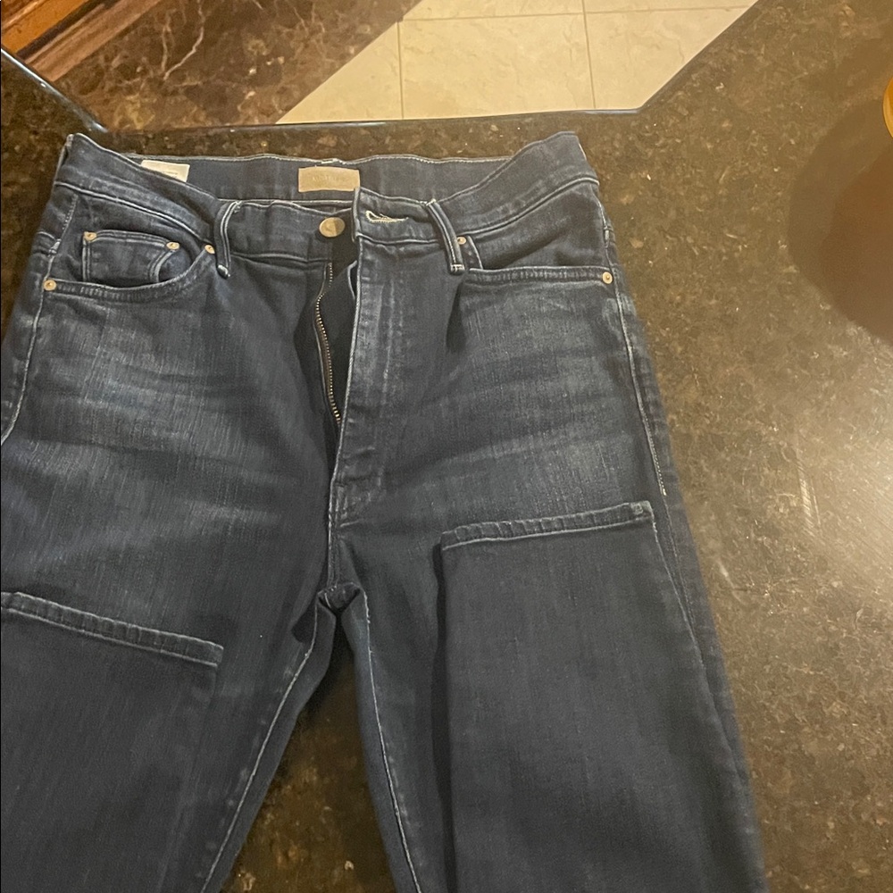MOTHER Indigo Denim Jeans